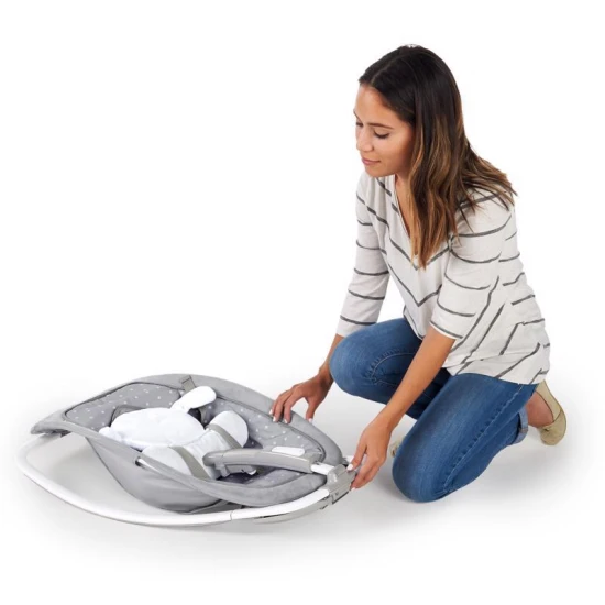 Húpatko vibrujúce s melódiou Cuddle Lamb 0m+ do 18 kg, 2019 Ingenuity 12118-3