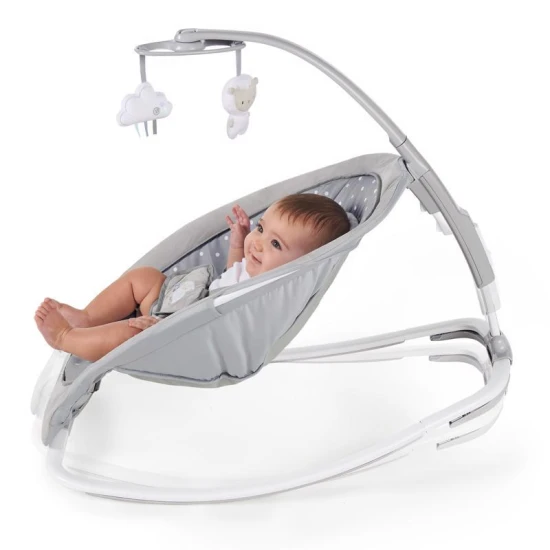 Húpatko vibrujúce s melódiou Cuddle Lamb 0m+ do 18 kg, 2019 Ingenuity 12118-3