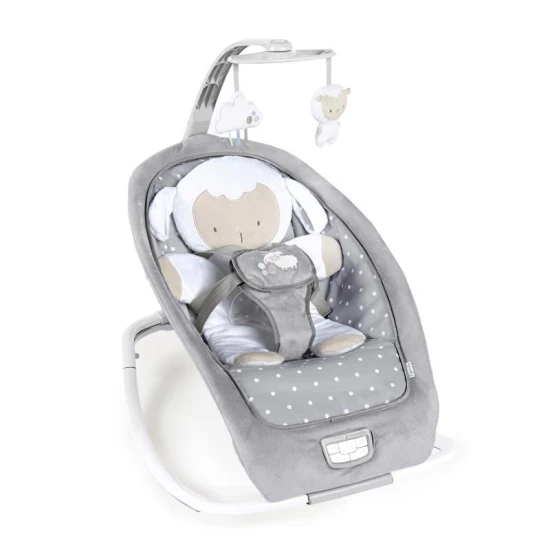 Húpatko vibrujúce s melódiou Cuddle Lamb 0m+ do 18 kg, 2019 Ingenuity 12118-3