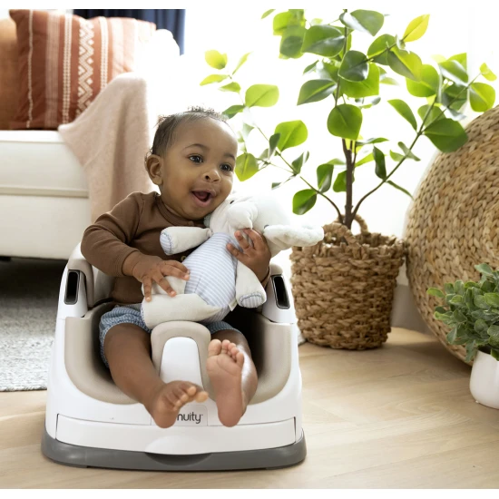 Jedálenská stolička na stoličku 2v1 Baby Base Cashmere 6m+ do 15 kg Ingenuity 10678-2