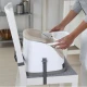 Jedálenská stolička na stoličku 2v1 Baby Base Cashmere 6m+ do 15 kg Ingenuity 10678-2