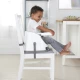Jedálenská stolička na stoličku 2v1 Baby Base Cashmere 6m+ do 15 kg Ingenuity 10678-2