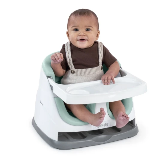 Jedálenská stolička na stoličku 2v1 Baby Base™ Mist 6m+ do 15 kg Ingenuity 16728-2