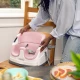 Jedálenská stolička na stoličku 2v1 Baby Base™ Peony 6m+ do 15 kg Ingenuity 16726-2
