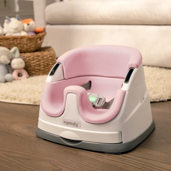 Jedálenská stolička na stoličku 2v1 Baby Base™ Peony 6m+ do 15 kg Ingenuity 16726-2