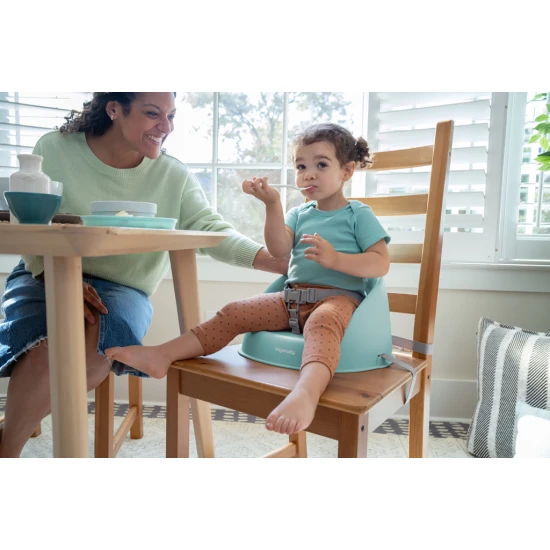 Jedálenská stolička na stoličku My Spot™ Teal 6m+, do 15kg Ingenuity 17482-3