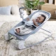 Lehátko masážne vibrujúce s melódiou Happy Belly™ Rock-to-Bounce Chambray 0m+ do 9kg Ingenuity 16854-2