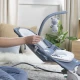 Lehátko masážne vibrujúce s melódiou Happy Belly™ Rock-to-Bounce Chambray 0m+ do 9kg Ingenuity 16854-2