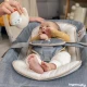 Lehátko masážne vibrujúce s melódiou Happy Belly™ Rock-to-Bounce Parker™ 0m+ do 9kg Ingenuity 16853-2