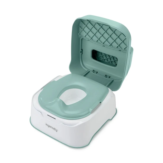 Nočník 3v1 Prepare to Potty™ Green Ingenuity 17143-2