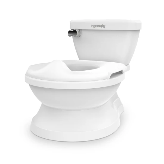 Nočník/toaleta detská so zvukom My Size™ biela Ingenuity 11124-2