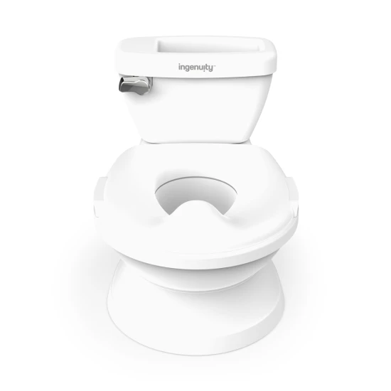 Nočník/toaleta detská so zvukom My Size™ biela Ingenuity 11124-2