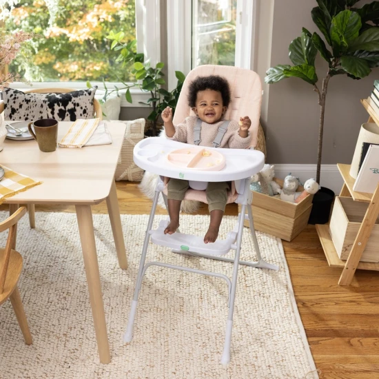 Stolička jedálenská skladacia Sun Valley™ Pink 6m+ do 15 kg Stolička jedálenská skladacia Sun Valley™ Pink 6m+ do 15 kg Ingenuity 16989-1