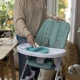 Stolička jedálenská skladacia Sun Valley™ Teal 6m+ do 15 kg Ingenuity 16872-1