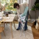 Stolička jedálenská skladacia Sun Valley™ Teal 6m+ do 15 kg Ingenuity 16872-1