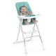 Stolička jedálenská skladacia Sun Valley™ Teal 6m+ do 15 kg Ingenuity 16872-1