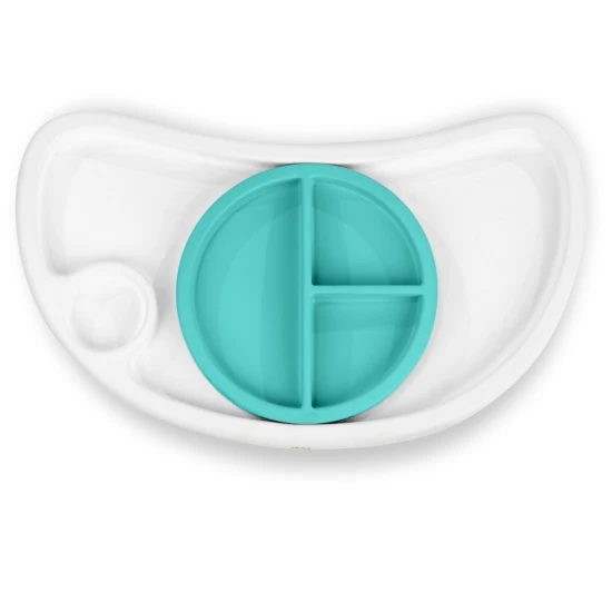 Stolička jedálenská skladacia Sun Valley™ Teal 6m+ do 15 kg Ingenuity 16872-1