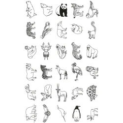 Doplnkové karty Kidydraw mini Zvieratá celého sveta, oceánov a piráti