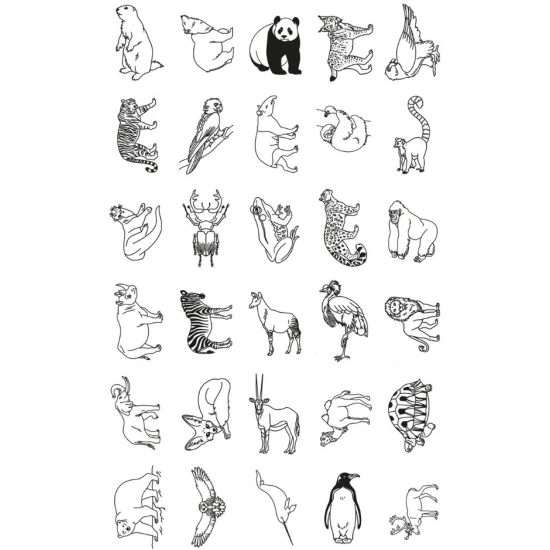 Kidydraw doplnkové karty pre pre kresliaci tablet KidyDraw Mini – nové motívy a zábavné výzvy pre deti