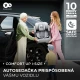 Autosedačka Comfort up i-size grey (76-150 cm) Kinderkraft KCCOUP02GRY0000