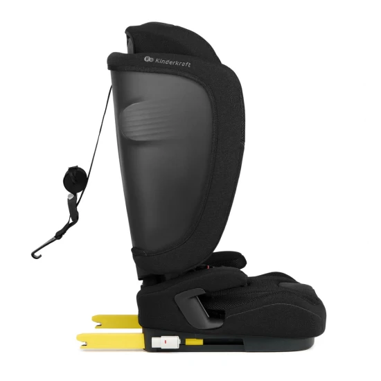 Autosedačka Fix2Go i-Size 76-150 cm Black Kinderkraft KCFI2GO0BLK0000