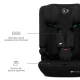 Autosedačka I-Comfy i-Size (76 do 150 cm) Black Kinderkraft KCICOM00BLK0000