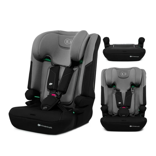 Autosedačka I-Comfy i-Size (76 do 150 cm) Dark Grey Kinderkraft KCICOM00DGR0000