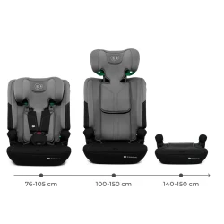 Autosedačka I-Comfy i-Size (76 do 150 cm) Dark Grey