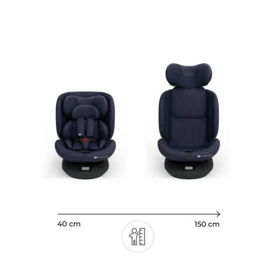 Autosedačka i-Grow 2 Plus (40-150 cm) Navy Kinderkraft KCIGRO02NAVPL00