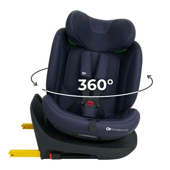 Autosedačka i-Grow 2 Plus (40-150 cm) Navy Kinderkraft KCIGRO02NAVPL00