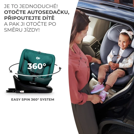 Autosedačka I-Grow I-size 40-150 cm Blue Kinderkraft KCIGRO00BLU0000