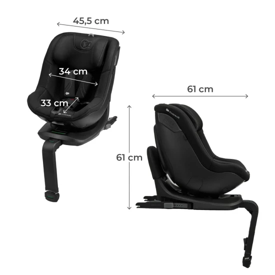Autosedačka I-Guard Pro I-size (61 105 cm) Black Kinderkraft KCIGUAPRBLK000N