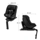 Autosedačka I-Guard Pro I-size (61 105 cm) Black Kinderkraft KCIGUAPRBLK000N