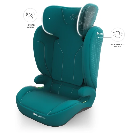 Autosedačka i-Spark 2 Plus i-Size (100-150 cm) Green Kinderkraft KCISPA02GREPL00
