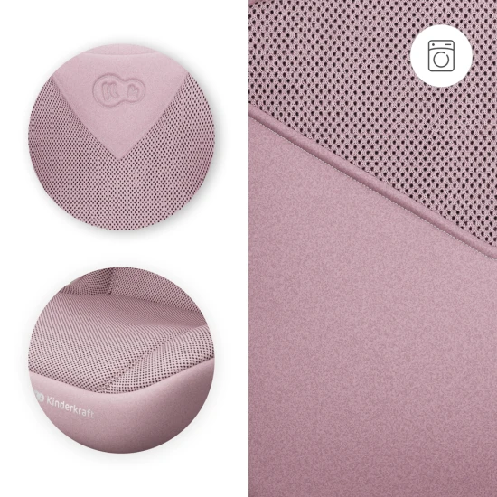Autosedačka Junior Fix 2 Plus (100-150 cm) Pink Kinderkraft KCJUFI20PNKPL0N