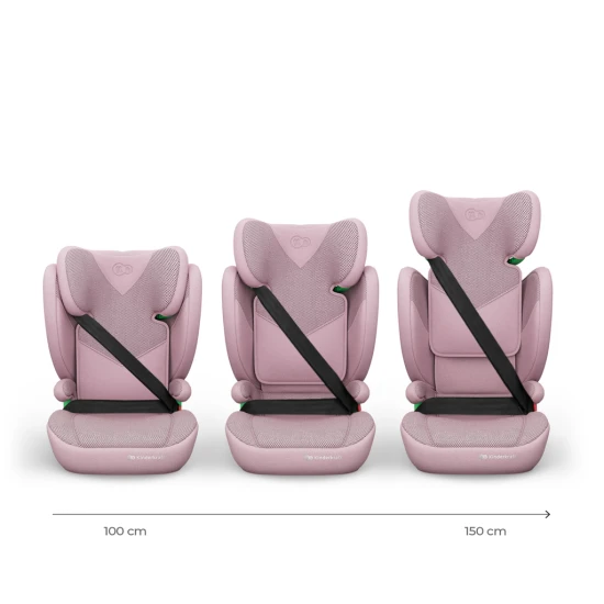Autosedačka Junior Fix 2 Plus (100-150 cm) Pink Kinderkraft KCJUFI20PNKPL0N