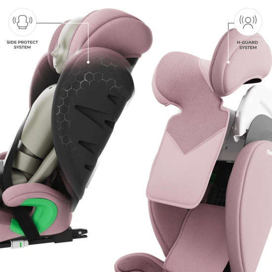 Autosedačka Junior Fix 2 Plus (100-150 cm) Pink Kinderkraft KCJUFI20PNKPL0N