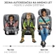 Autosedačka Oneto3 i-Size 76-150cm + Isofix Cherry pearl Kinderkraft KCONE300RED0000