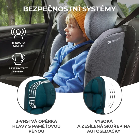 Autosedačka Oneto3 i-Size 76-150cm + Isofix Cool grey Kinderkraft KCONE300GRY0000