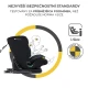 Autosedačka Oneto3 i-Size 76-150cm + Isofix Graphite black Kinderkraft KCONE300BLK0000