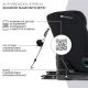 Autosedačka Oneto3 i-Size 76-150cm + Isofix Graphite black Kinderkraft KCONE300BLK0000