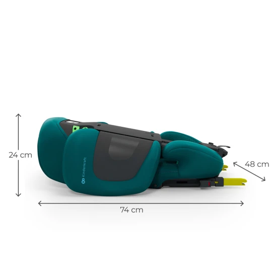 Autosedačka Xpand 2 Pro (100 do 150 cm) Green Kinderkraft KCXPPR02GRE0000