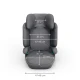 Autosedačka Xpand 2 Pro (100 do 150 cm) Grey Kinderkraft KCXPPR02GRY0000