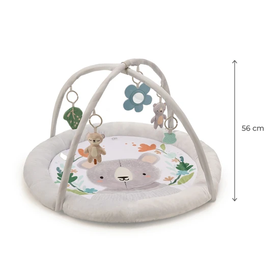Deka hracia s hrazdičkou Cozyplay Light Grey Kinderkraft KPCOZY00LGR0000