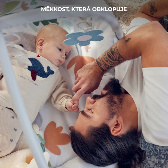 Deka hracia s hrazdičkou Cozyplay Light Grey Kinderkraft KPCOZY00LGR0000