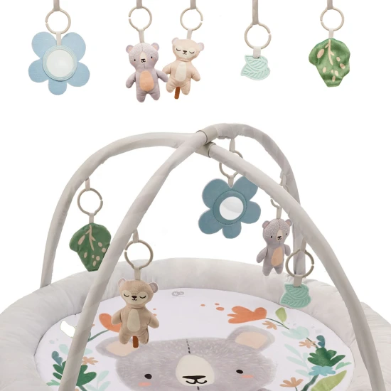 Deka hracia s hrazdičkou Cozyplay Light Grey Kinderkraft KPCOZY00LGR0000