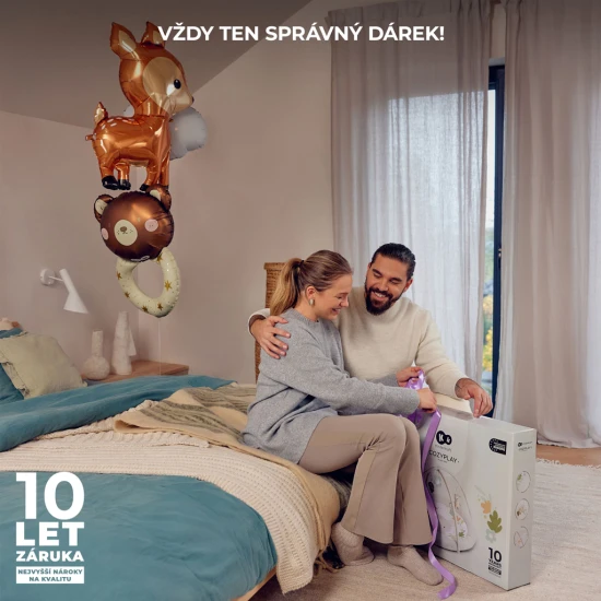 Deka hracia s hrazdičkou Cozyplay Light Grey Kinderkraft KPCOZY00LGR0000