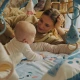 Deka hracia s hrazdičkou Cozyplay Nordic Breeze Kinderkraft KPCOZY00NOR0000