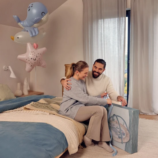Deka hracia s hrazdičkou Cozyplay Nordic Breeze Kinderkraft KPCOZY00NOR0000