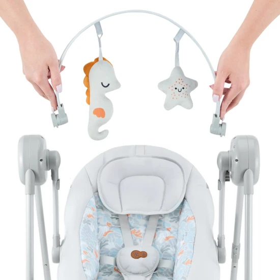 Hojdačka Swingee Grey Kinderkraft KBSWIN00GRY0000